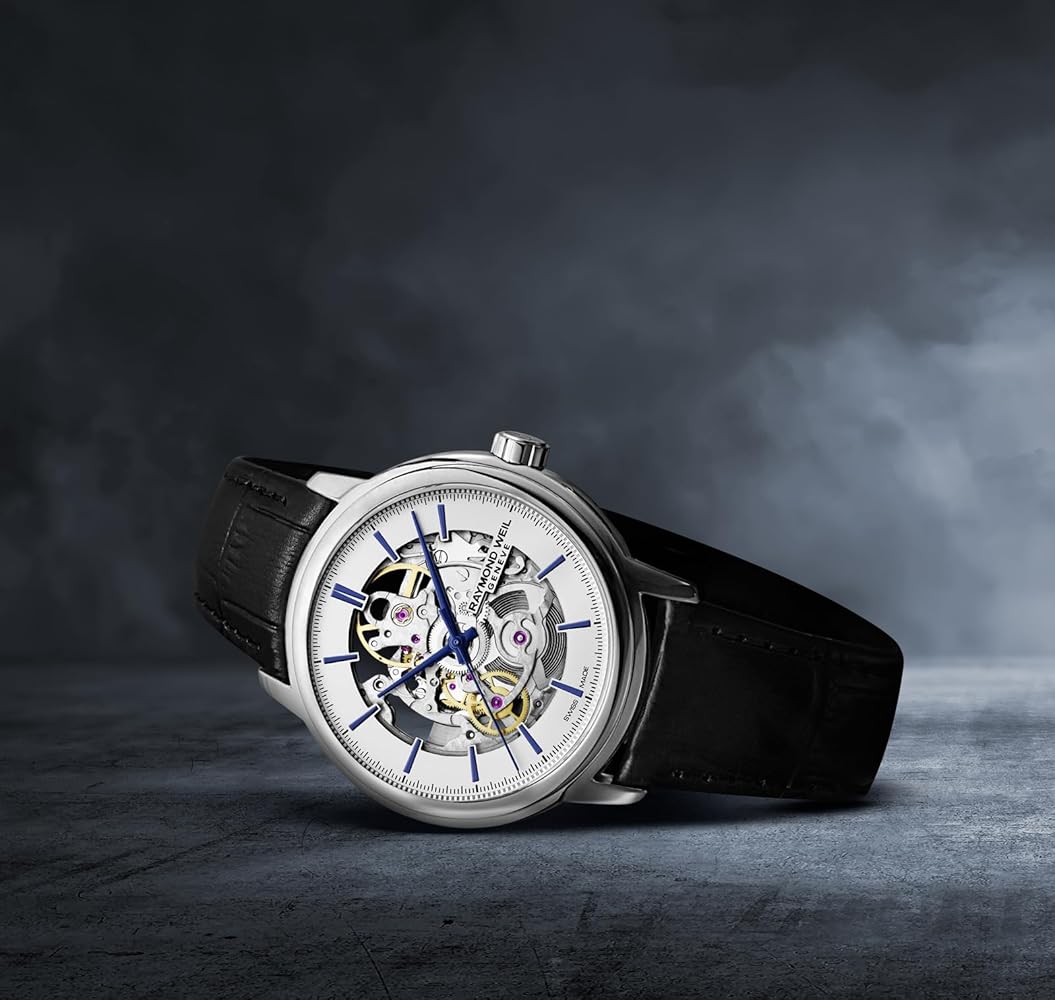 Amazon.com: RAYMOND WEIL Maestro Men's Skeleton Automatic Watch